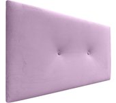 Dhome cabecero de terciopelo liso con botones alta gama moderno cabezal tapizado cama lujo dormitorio acolchado (rosa, 105x60cm)