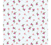 Papel pintado floral rositas
