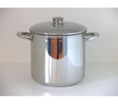 Olla alta metalica induccion marca alza