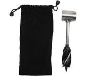 Juego de llaves de barrena de mano de acero inoxidable, broca para madera portátil multifuncional, herramienta manual, barrena para madera para activi