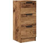 Aparador | aparador de comedor | armario de cocina madera de ingeniería madera envejecida 30x30x70 cm cfw71092