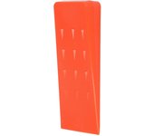 Cuña de tala de 8 pulgadas con púas cuña para talar árboles cuña para partir madera de plástico abs accesorio para motosierra