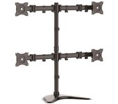 Startech.com armbarquad soporte para monitor 68,6 cm (27) negro escritorio