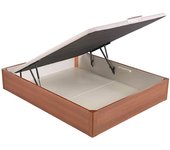 Canapé abatible pikolin desing tapa embutida altura 31 cm - 160x200 cm - cerezo