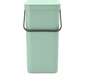Cubo reciclaje sort & go' verde jade marca brabantia