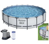 Piscina redonda con estructura 549 diámetro alto 122 cm 56462