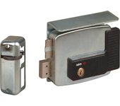 Cerradura eléctrica para marcos metálicos de puertas y ventanas 60 mm de entrada con tapa de protección cisa art. 11761 - derecha mano