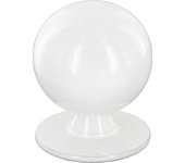 Bl pomo 2172 2521 d 25 mm blanco latón 2 ud.
