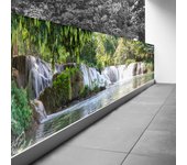 Pantalla de privacidad para balcón - 80x260 cm - cascadas
