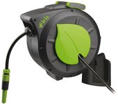 Enrollador de manguera automático montado en la pared con manguera de 20 m ecogreen iris