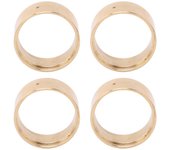 Anillo de sujeción de anillo de bloqueo de talón interno de latón rc, llanta de rueda de 1 pulgada, axial scx24 1/24 rc car