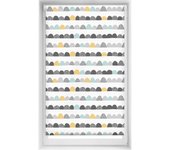 Blindecor easy tenda blackout stampa digitale, semiluna, 90 x 150 cm (larghezza per altezza). dimensioni del telo 87 x 145 cm. persiane arrotolabili t