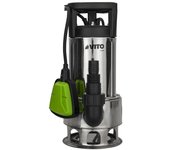 Bomba de achique vito alcantarillado 1100w vacío sótano piscina agua de lluvia piscinas cuerpo acero inoxidable cable eléctrico 10m