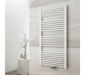 Emke radiador toallero de agua 120x60cm radiador secatoallas 598watts blanco