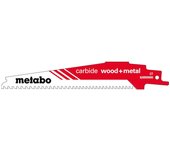 Hoja de sierra de sable madera de carburo + metal hm - 150 x 1,25 mm