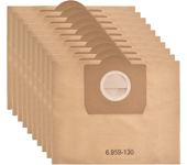 Lote 10 bolsas aspiradora para karcher wd3 wd3 batería wd3 premium a2204 bolsas de recambio para polvo 6.959.-130