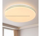 Zmh lámpara de techo led con forma de estrella para cocina, color blanco cálido
