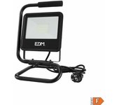 Foco proyector edm black series 50 w 6400 k 24 x 21 x 34 cm