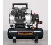 Black+decker compresor de aire silencioso 6 l 230 v