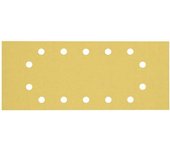 Papel de lija experto c470 con 14 orificios para swing sander, 115 x 280 mm, g 120, 10 pcs.