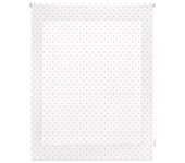 Estor enrollable premium - estor enrollable tamaño 160x180 - estor premium color blanco con motas rosas | blindecor