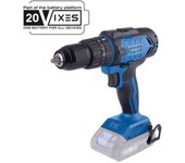 Taladro-destornillador de impacto - scheppach - 20v ixes - par 45 nm - portabrocas 13mm - sin batería ni cargador - c-cd45-x