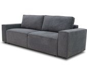 Sofá cama dutch para salón comedor estilo contemporáneo en color gris antracita de 3 plazas y con arcón 239 cm