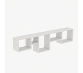 Estante de pared amanos blanco