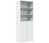 Aparador alto | aparador de comedor | armario de cocina madera de ingeniería blanco 70x42,5x185 cm cfw75729