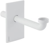 Conjunto prefabricado de geberit para lavabo, con trampa de olor oculta, 115.415.00.1, color: acero inoxidable cepillado