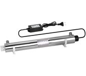 12 gpm 55w esterilizador ultravioleta uv desinfección agua de acero inoxidable 304 rotek