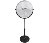Ventilador de pie industrial 120w aspas 50cm altura 118-148cm - edm