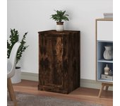 Aparador | aparador de comedor | armario de cocina madera contrachapada roble ahumado 37,5x35,5x67,5 cm cfw88090