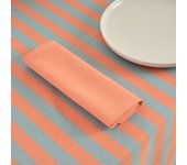 Pack 2 unidades servilletas maglia liso naranja 45x45