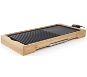 Tristar parrilla grill de bambú bp-2641 2200 w 51x25,4 cm