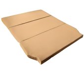 Cama para camper toyota proace verso - 5cm grosor con hr suave 20kg/m3 - beige