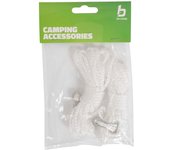Bo-camp - cuerda de tracción + tensor - ø 3 mm - nylon