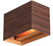 Steinhauer - aplique de pared - muro - marrón - metal - g9 - 3365e