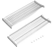 Emuca escurreplatos para módulos altos suprastar, módulo 900mm, acero, pintado aluminio