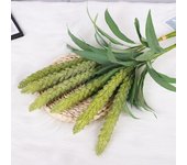 Espigas de trigo simuladas, 3 cabezas, ramo de espigas de trigo realistas para decoraciones, accesorios fo