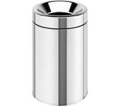 Lineabeta - sestei cubo de basura de acero pulido con cubo 3 l