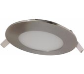 Downlight led 6w extraplano redondo - sencillo / blanco frío 6000k - 8000k / aluminio - silumen