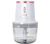 Sencor scb 9000wh picadora eléctrica de alimentos 0,5 l rosa, blanco