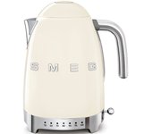 Hervidor temperatura variable smeg crema klf04creu