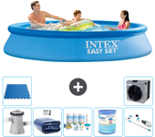 Paquete de piscina - intex - alrededor - 305x305x61 cm + accesorios a892