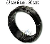 Tuberia polietileno 63mm | tuberia agricola 63mm 6 bar 50 metros | tuberia riego 63mm | manguera de riego 63 mm