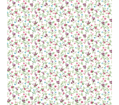 Papel pintado floral colorido