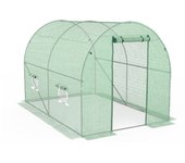 Invernadero tipo túnel de jardín de 6 m² con lona reforzada