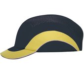 Gorra beisbol a1 visera 5 cm-azul y amarillo