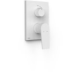 Tres 21128110bm rapid-box pieza vista para caja empotrada de 2 vías color blanco mate